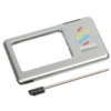Silver Thin Light-Up Magnifier