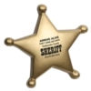 Sheriff's Badge Stress Reliever