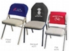 Flat Twill Reusable Fabric Chair Back Advertising Cover