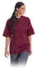 Black Unisex Short Sleeve Chef's Coat (XS-XL)