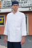White French Knot Chef Coat (2XL-3XL)