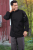 Color Angled Closure Poly Cotton Twill Chef Coat (2XL-3XL)
