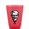 16 oz Colored Frost Flex™ Cup - Red - Tradition