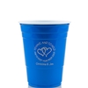 16 oz Solo® Plastic Party Cup - Blue - Tradition