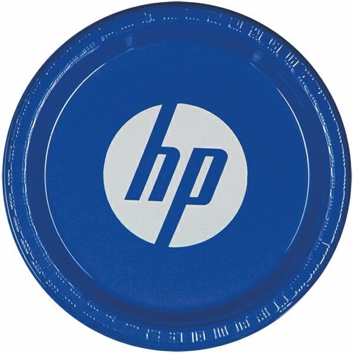 7” Plastic Plate - Blue