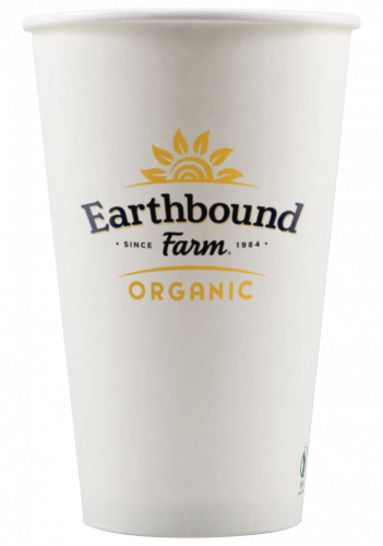 16 oz  Eco-Friendly Paper Cup - White - Digital