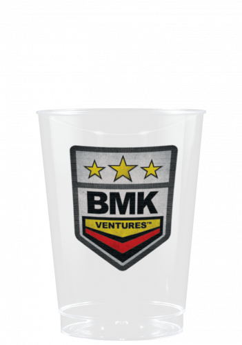 10 oz Clear Hard Plastic Cup - Digital