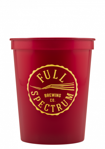 16 oz Stadium Cup - Burgundy - Tradition