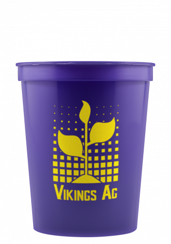 16 oz Stadium Cup - Purple - Tradition