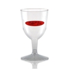 5 oz Clear Plastic Wine Goblet - Tradition