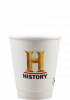 8 oz Insulated Paper Cup - White - Digital