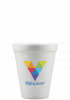 10 oz Foam Cup - White - Digital