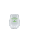 4 oz Clear Plastic Stemless Glass - Tradition