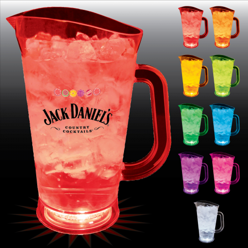 70 Oz. Lighted Plastic Pitcher