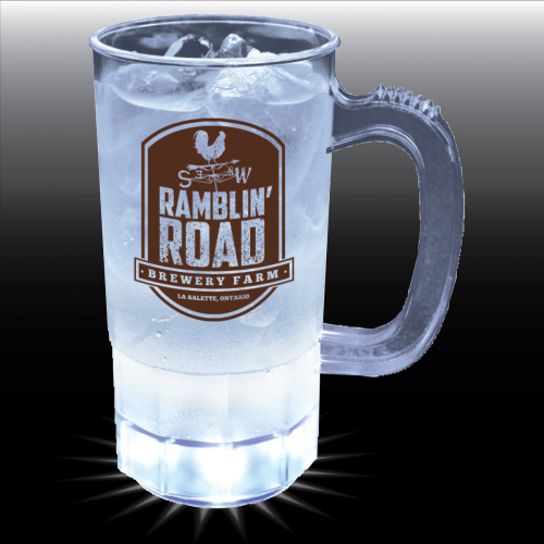 14 Oz. Lighted Plastic Mug w/Handle