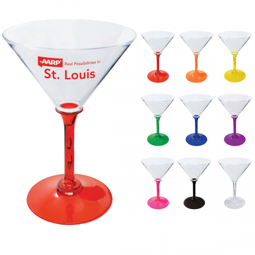 7 Oz. Plastic Standard Stem Martini