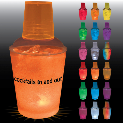 12 Oz. Plastic Single Light Cocktail Shaker