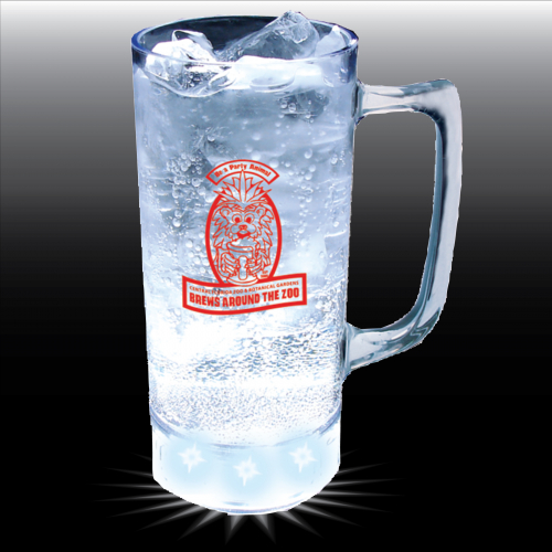 12 Oz. Lighted Plastic Mug w/Handle