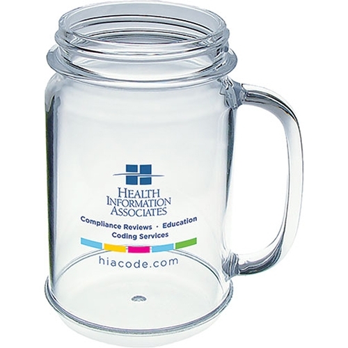 16 Oz. Mason Jar Mug