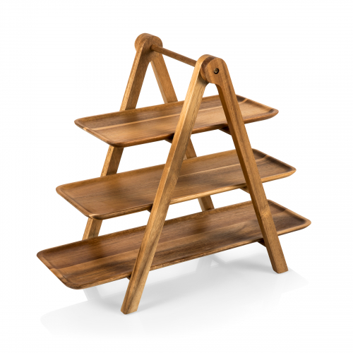 Acacia Serving Ladder