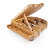 Piano Shaped Cutting Board w/3 Wine & Cheese Tools
