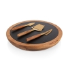 Insignia -Acacia and Slate Serving Board with Cheese Tools