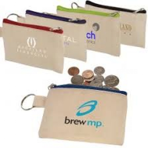 Cotton ID Holder & Coin Pouch