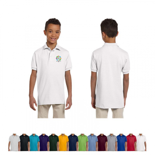 Jerzees® Youth 5.6 oz. SpotShield™ Jersey Polo