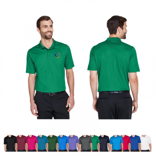 Devon & Jones® CrownLux Performance™ Men's Plaited Polo