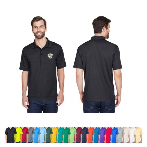 UltraClub® Men's Cool & Dry Mesh Piqué Polo