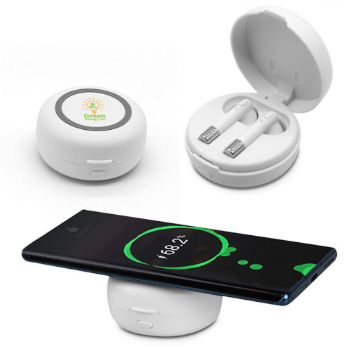 Harmony Wireless Earbuds & Charging Pad