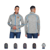 North End® Men's Flux Mélange Bonded Fleece Jacket