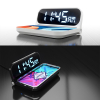 Digital Clock with 15W Wireless Charger