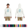 Jerzees® Youth 8 oz. NuBlend® Fleece Pullover Hooded Sweatshirt -White