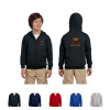 Gildan® Youth Heavy Blend™ 50/50 Full-Zip Hooded Sweatshirt