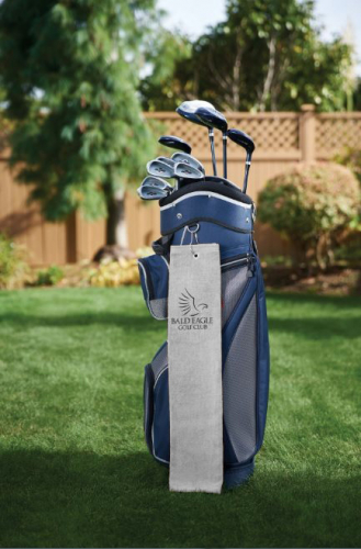 Diamond Collection Golf Towel w/ Tri-Fold Grommet