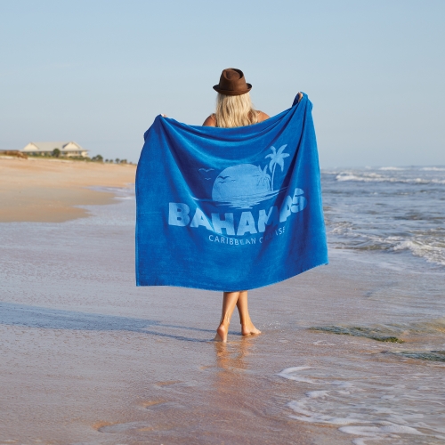 Oversized Colored Beach Towel