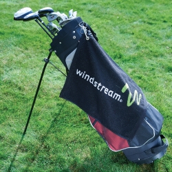 Custom Jacquard Woven Golf Towel (16