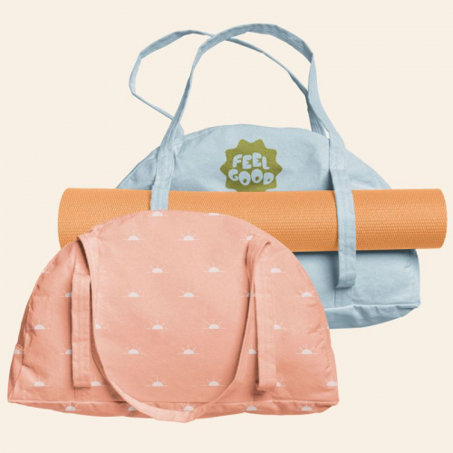 Somewhere Yoga Tote - Canvas/Denim