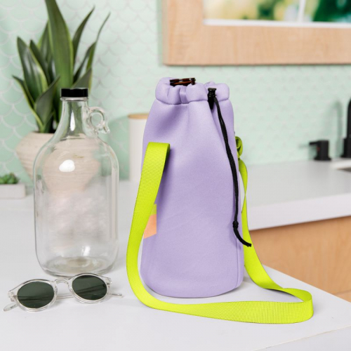 Neoprene Growler Cover w/Drawstring Closure