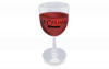 Here's-To-You Plastic Wine Glass