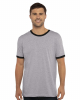 Unisex Cotton Ringer T-Shirt - 3604