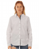 Women's Peached Poplin Long Sleeve Shirt - 5290
