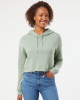 Women's Lightweight Crop Hooded Sweatshirt