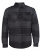 Quilted Flannel Shirt Jacket - 8610