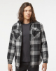 Quilted Flannel Hooded Jacket - 8620