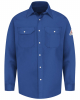 Snap-Front Uniform Shirt - EXCEL FR® Long Sizes