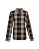 Women's Buffalo Plaid Long Sleeve Shirt - 5203