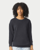 Garment-Dyed Lightweight Fleece Crewneck Sweatshirt - 1466