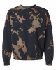 Essential Fleece Bleach Wash Crewneck Sweatshirt